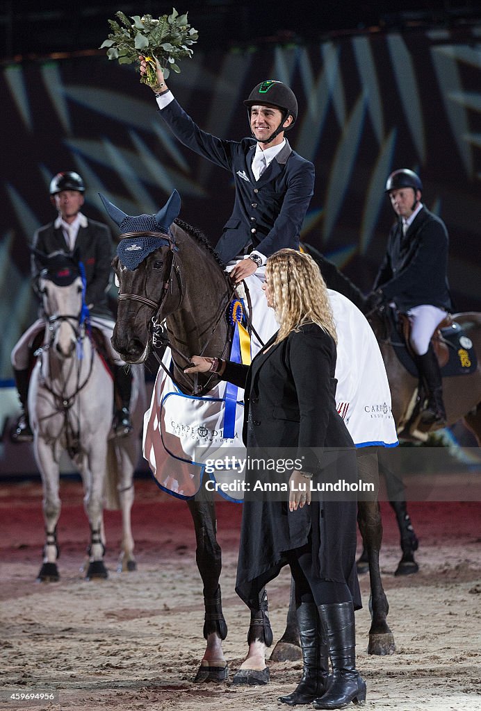 Princess Victoria of Sweden Attends Sweden International Horse Show 2014