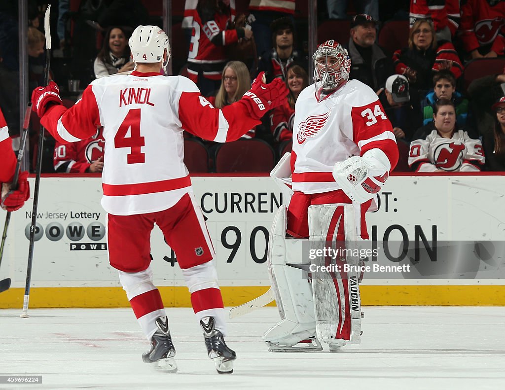 Detroit Red Wings v New Jersey Devils