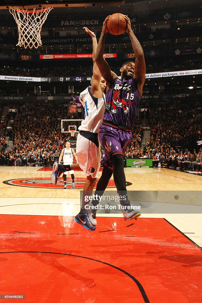 Dallas Mavericks v Toronto Raptors