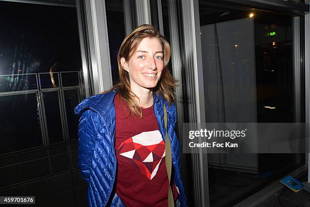 Singer Anais attends Les Dunes Electroniques Tunisian Musical Festival : Launch Party at Institut du Monde Arabe on November 28, 2014 in Paris,...