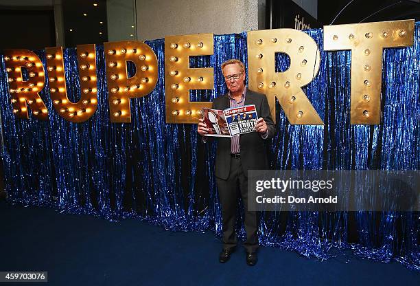 Quentin Dempster arrives at the Sydney premiere of "Rupert" at Sydney Theatre on November 29, 2014 in Sydney, Australia.