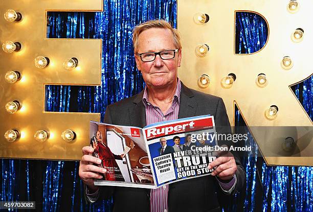 Quentin Dempster arrives at the Sydney premiere of "Rupert" at Sydney Theatre on November 29, 2014 in Sydney, Australia.