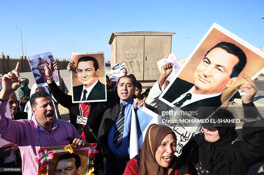 EGYPT-POLITICS-MUBARAK-TRIAL-REACTION
