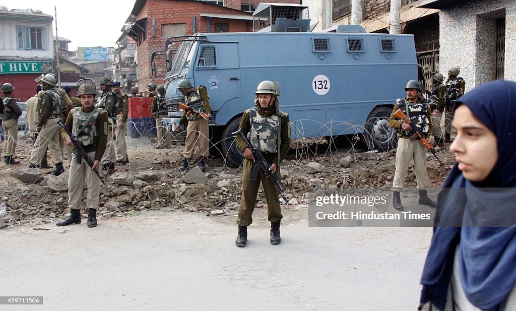 Seven Injured In Grenade Explosion At Lal Chowk In Srinagar