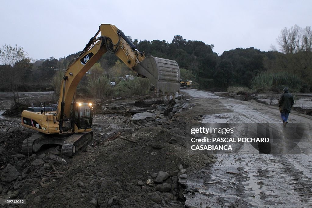 FRANCE-CORSICA-WEATHER-FLOOD