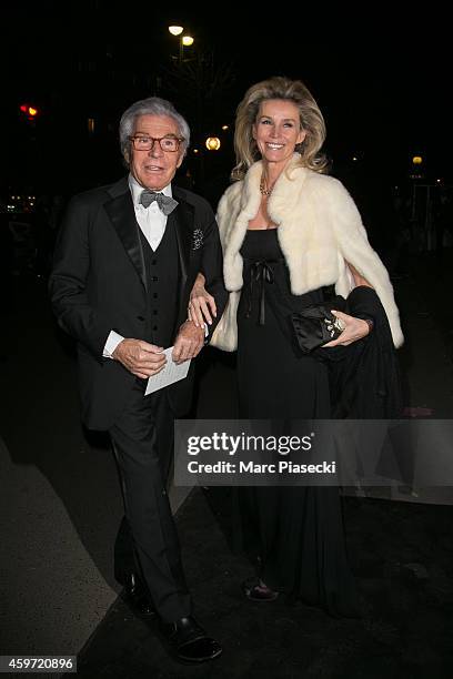 Jean-Daniel Lorieux arrives to attend the '2014 Debutantes Ball' at Theatre National de Chaillot on November 29, 2014 in Paris, France.