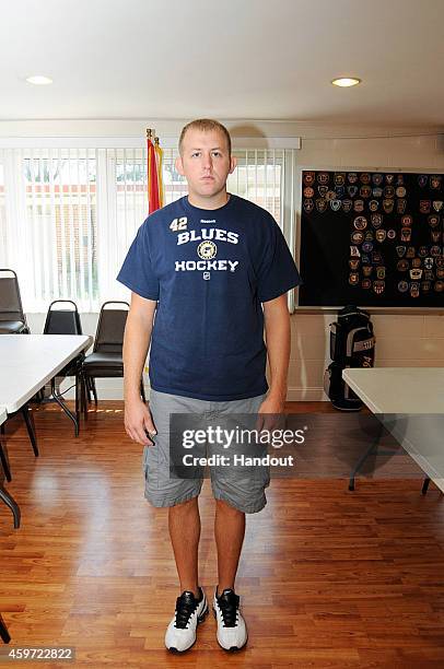 In this undated handout photo provided by the St. Louis County Prosecutor's Office, Ferguson police officer Darren Wilson is seen in Ferguson,...