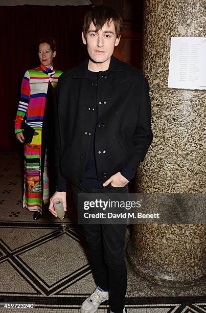 Emerging Designer nominee Thomas Tait attends the British Fashion Awards Nominees' Dinner hosted by Grey Goose at the Soho House Pop-Up on November...