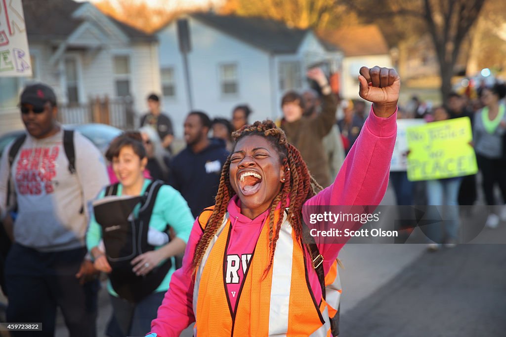 Ferguson Celebrates Thanksgiving Weekend Amidst Turmoil