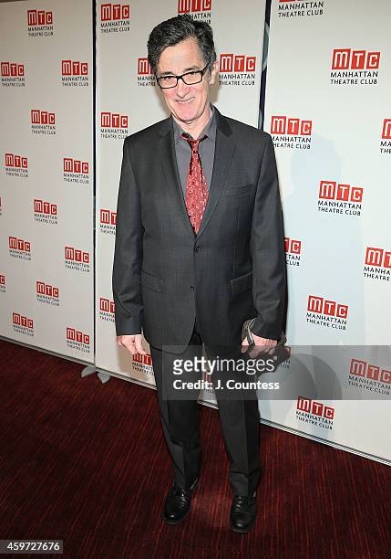 Roger Rees attends the Manhattan Theatre Club 2014 Fall Benefit at Frederick P. Rose Hall, Jazz at Lincoln Center on November 10, 2014 in New York...