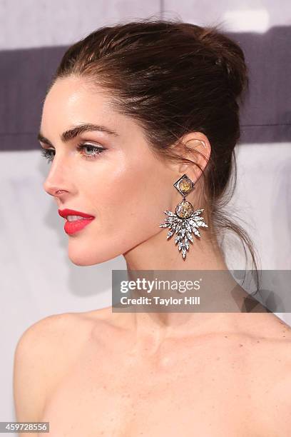 Hilary Rhoda attends The Whitney Museum Of American Art's 2014 Gala & Studio Party at The Whitney Museum of American Art on November 19, 2014 in New...