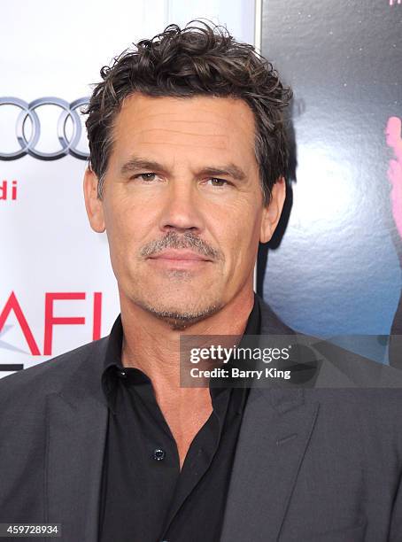 Actor Josh Brolin arrives at AFI FEST 2014 Presented by Audi - Gala Premiere of 'Inherent Vice' at the Egyptian Theatre on November 8, 2014 in...