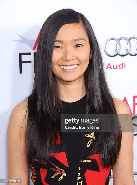 Actress Hong Chau arrives at AFI FEST 2014 Presented by Audi - Gala Premiere of 'Inherent Vice' at the Egyptian Theatre on November 8, 2014 in...