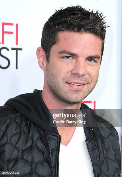 Actor Sterling Jones arrives at AFI FEST 2014 Presented by Audi - Gala Premiere of 'Inherent Vice' at the Egyptian Theatre on November 8, 2014 in...