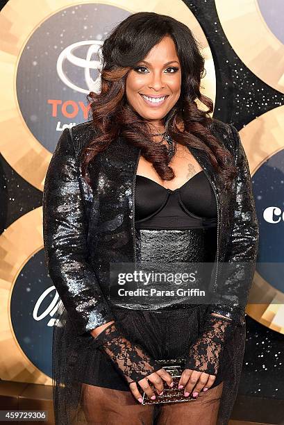 Spinderella attends the 2014 Soul Train Music Awards at the Orleans Arena on November 7, 2014 in Las Vegas, Nevada.