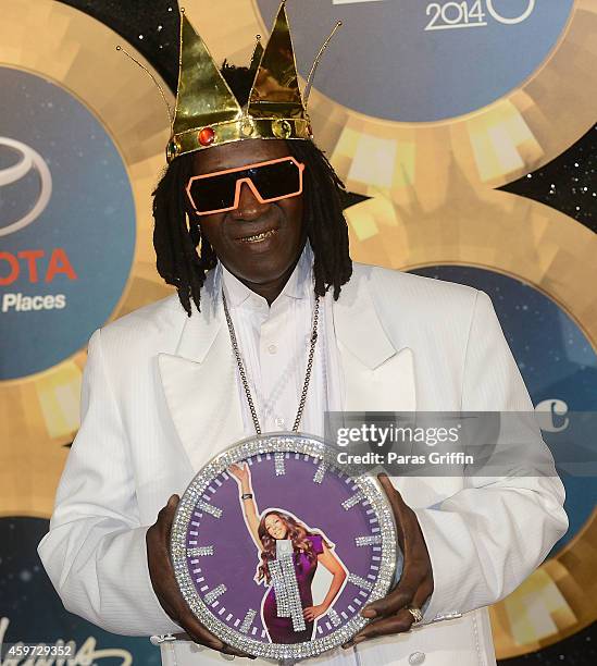 Flavor Flav attends the 2014 Soul Train Music Awards at the Orleans Arena on November 7, 2014 in Las Vegas, Nevada.