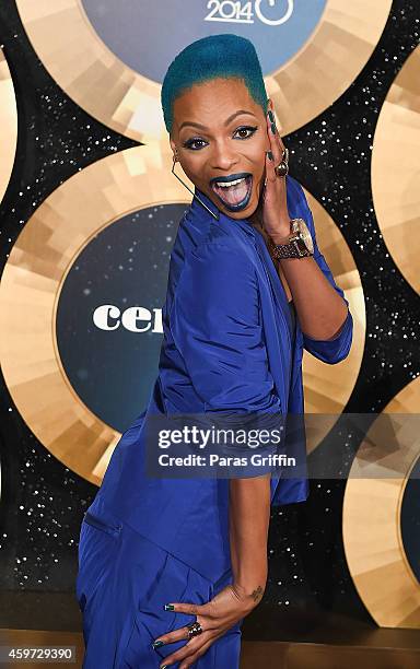 Sharaya J attends the 2014 Soul Train Music Awards at the Orleans Arena on November 7, 2014 in Las Vegas, Nevada.