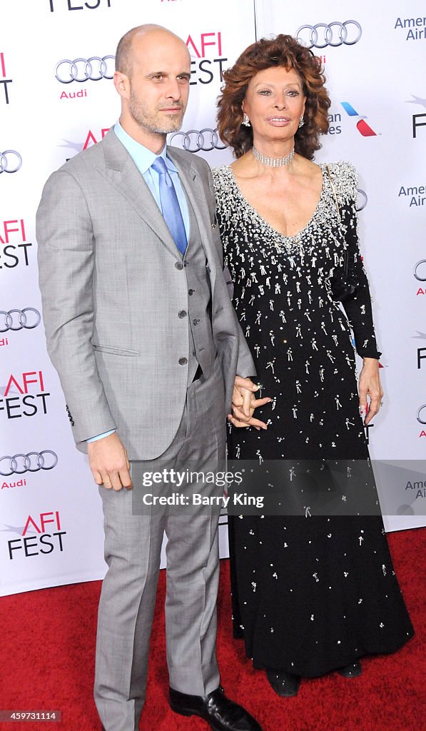 AFI FEST 2014 Presented By Audi - A Special Tribute To Sophia Loren - Arrivals