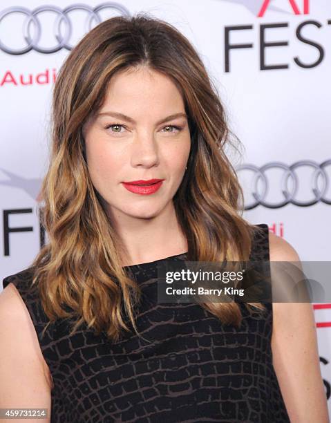 Actress Michelle Monaghan arrives at AFI FEST 2014 Presented By Audi - A Special Tribute To Sophia Loren at Dolby Theatre on November 12, 2014 in...