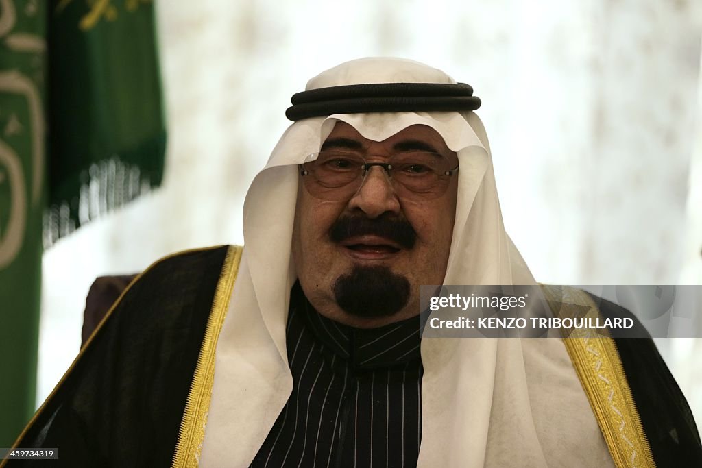 SAUDI-FRANCE-DIPLOMACY-HOLLANDE