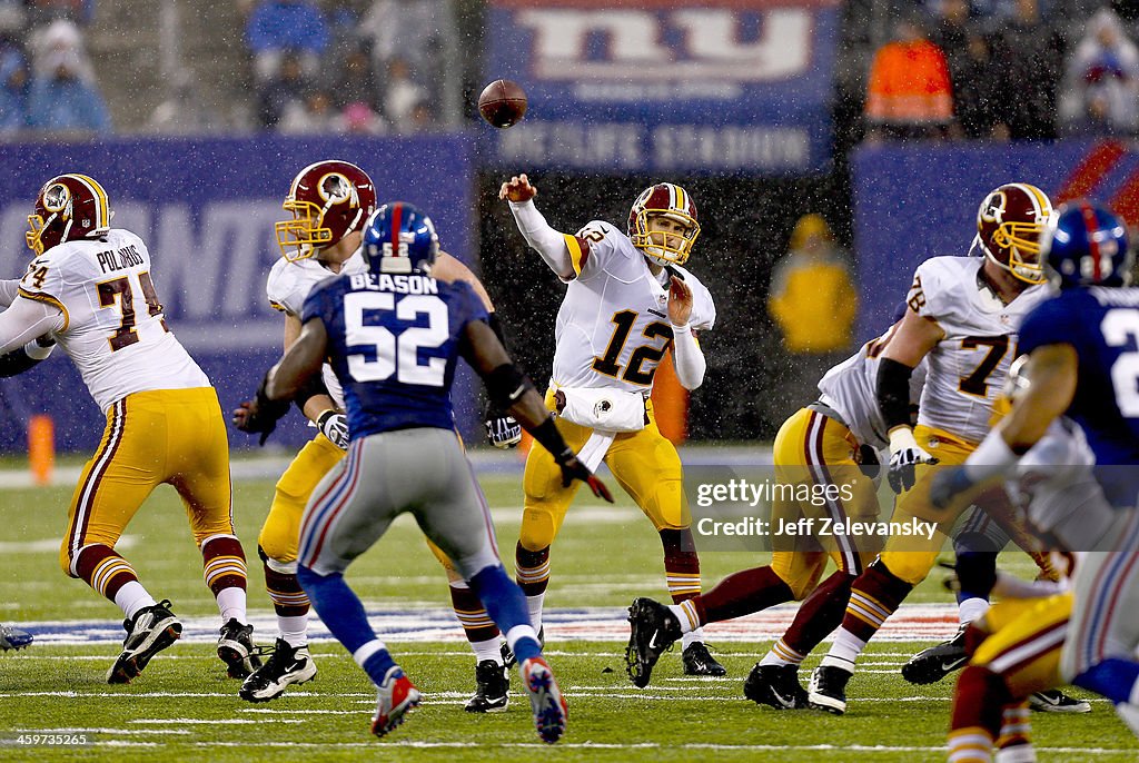 Washington Redskins v New York Giants