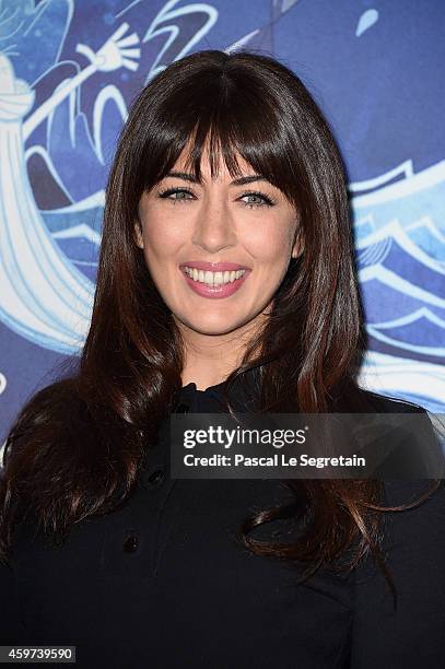 Nolwenn Leroy attends the Paris premiere of 'Le Chant De La Mer' film at Cinema UGC Normandie on November 30, 2014 in Paris, France.