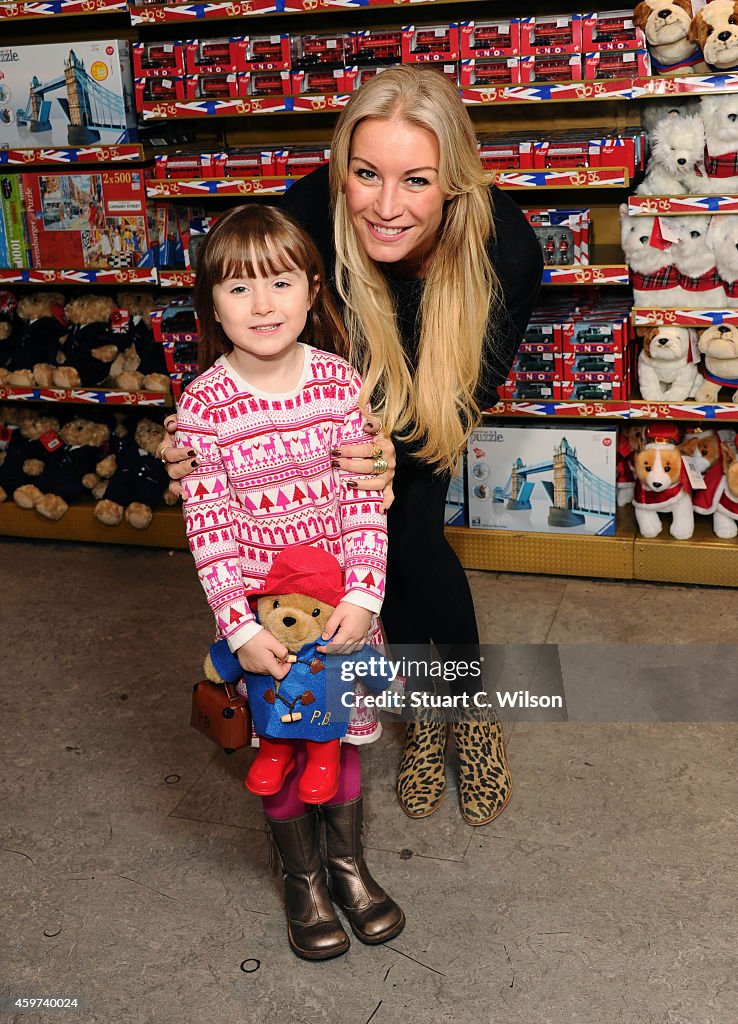 Denise Van Outen and Betsy Mead attend the Magic FM Christmas Party
