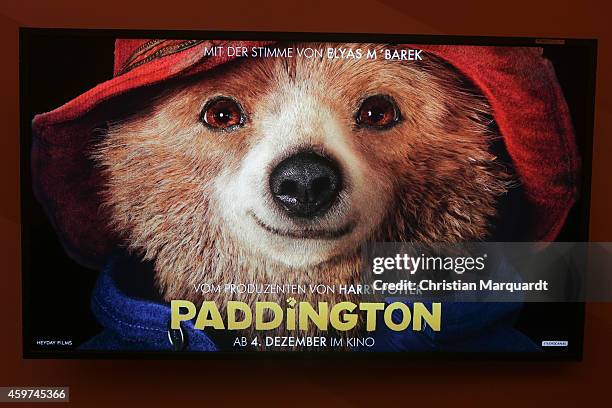 General view during the German premiere of the film 'Paddington' at Zoo Palast on November 30, 2014 in Berlin, Germany.