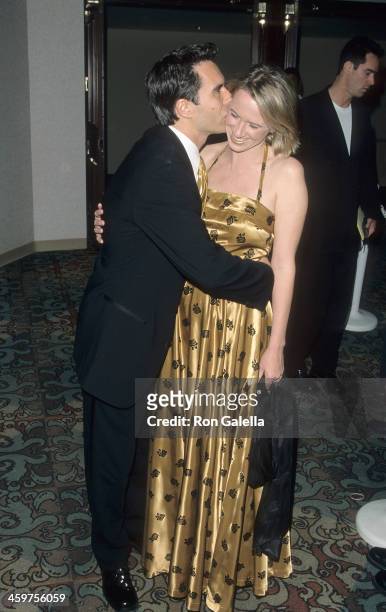 Actor Eric McCormack and wife Janet Holden attend the 10th Annual GLAAD Media Awards on April 17, 1999 at the Century Plaza Hotel in Century City,...