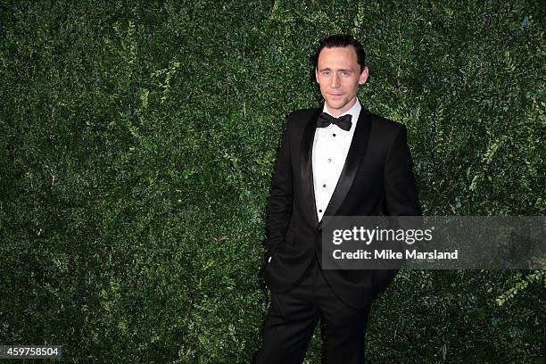 Tom Hiddleston attends the 60th London Evening Standard Theatre Awards at London Palladium on November 30, 2014 in London, England.