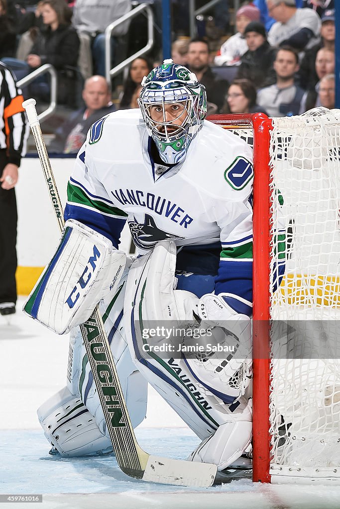 Vancouver Canucks v Columbus Blue Jackets