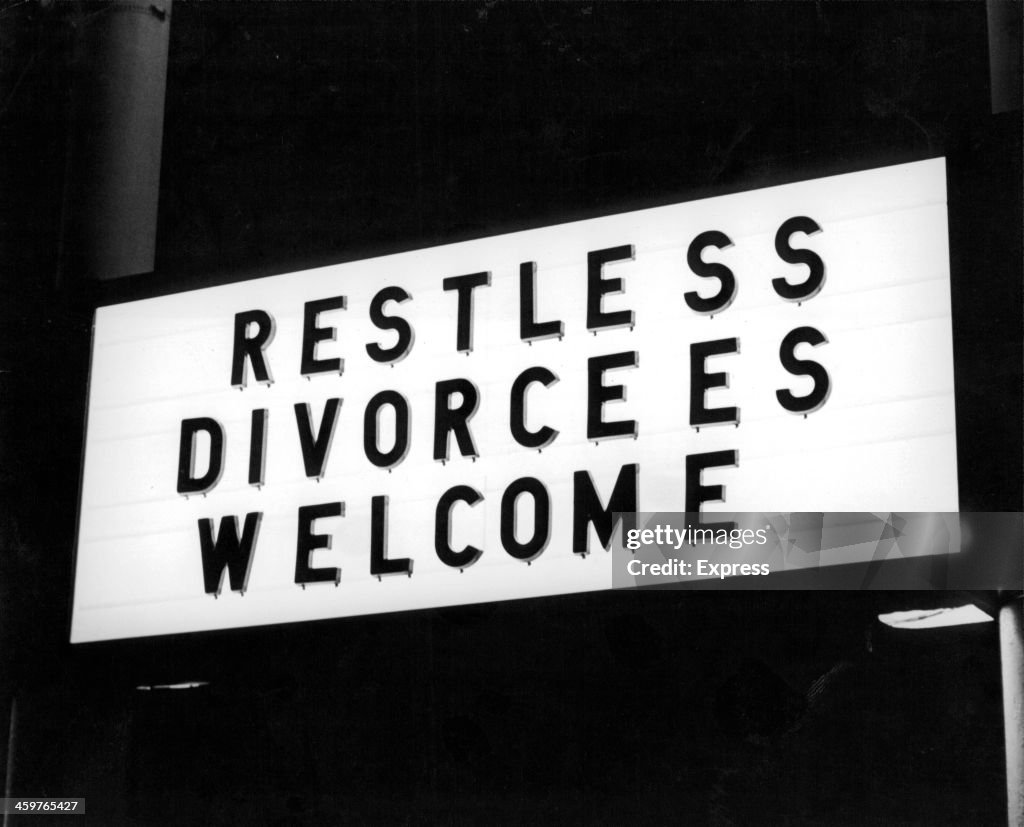 DIVORCEES WELCOME