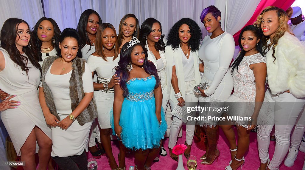 Reginae's "All White" Sweet 16 Birthday Party