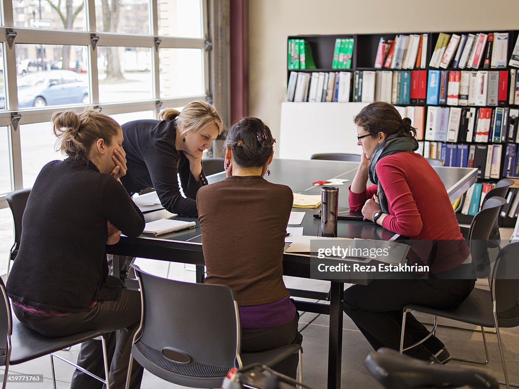Designers in meeting