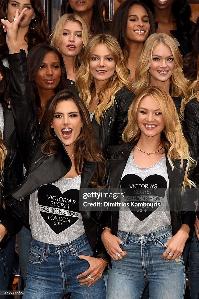 2014 Victoria's Secret Fashion Show - Bond Street Media Event