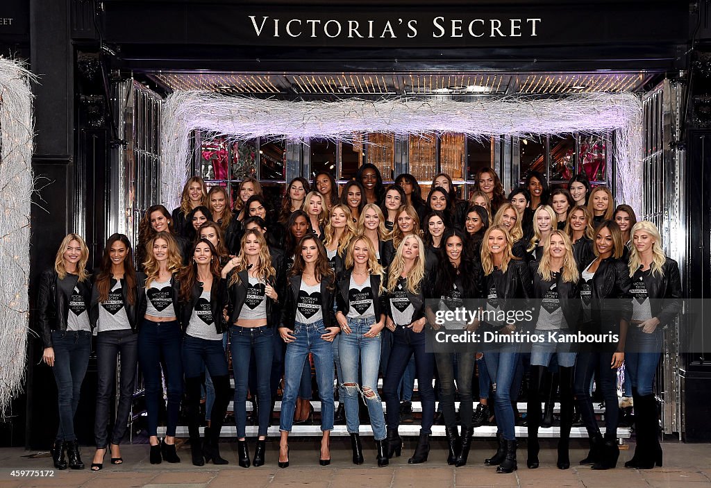 2014 Victoria's Secret Fashion Show - Bond Street Media Event