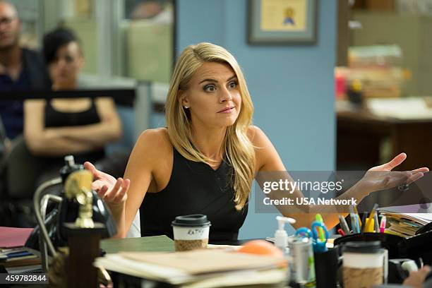 Curry Favor" Episode 107 -- Pictured: Eliza Coupe as Nina --