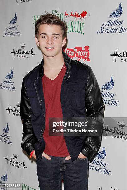 Jack Griffo attends the 83rd annual Hollywood Christmas parade on November 30, 2014 in Hollywood, California.