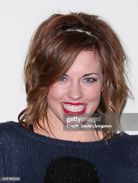 Actress Molly Burnett attends the 83rd Annual Hollywood Christmas Parade on November 30, 2014 in Hollywood, California.