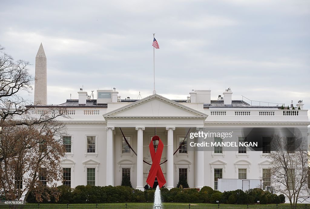 US-HEATH-AIDS-WHITE HOUSE