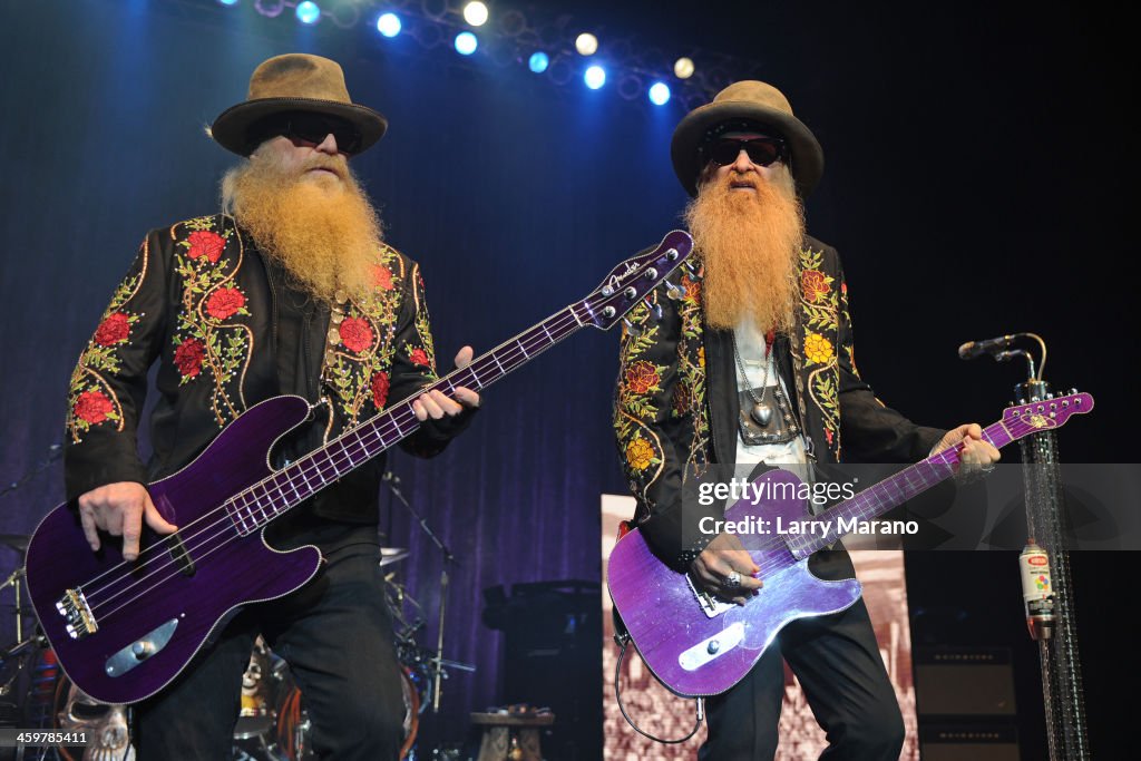 ZZ Top Perform At Hard Rock Live