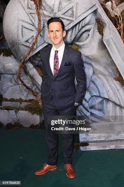 Adam Brown attends "The Hobbit: The Battle Of The Five Armies" World Premiere at Odeon Leicester Square on December 1, 2014 in London, England.