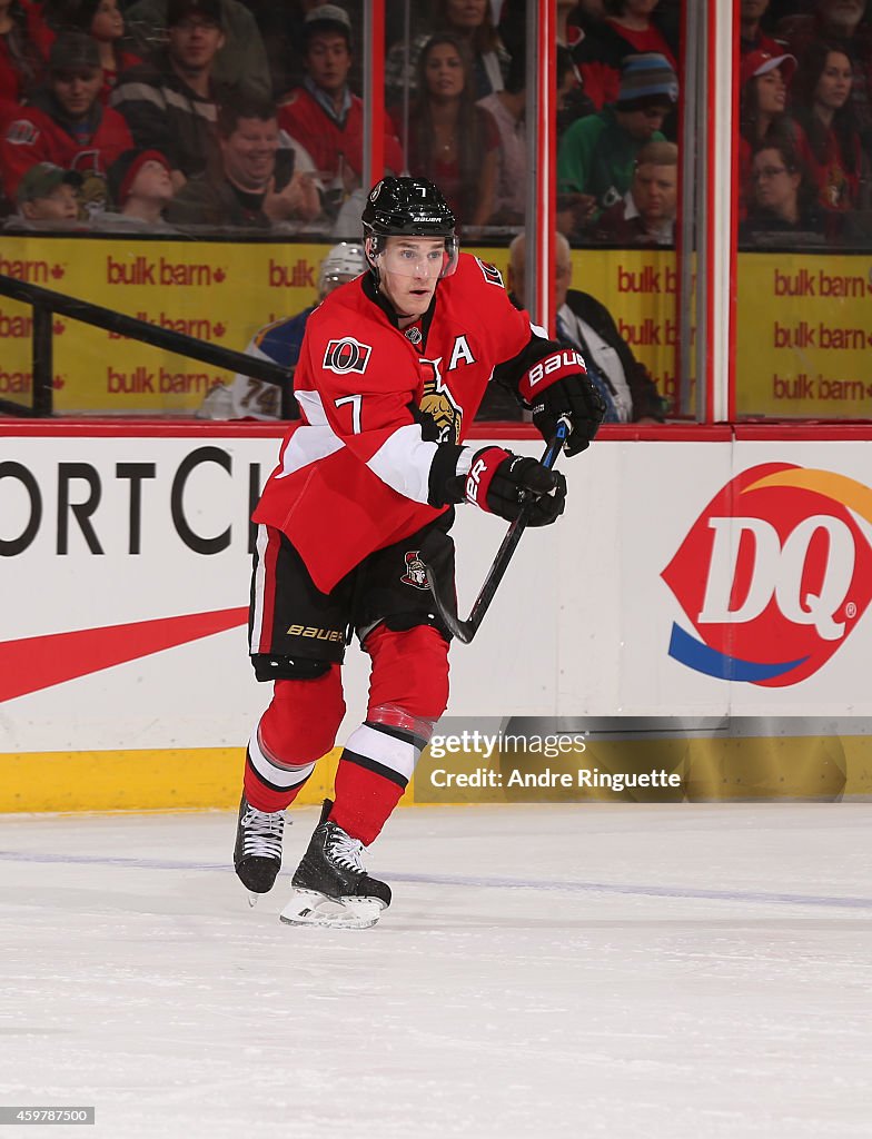 St. Louis Blues v Ottawa Senators