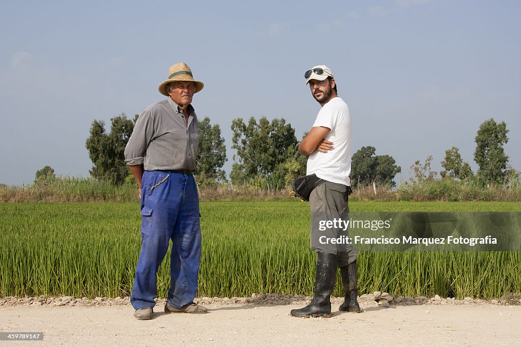 El agricultor y el tecnico