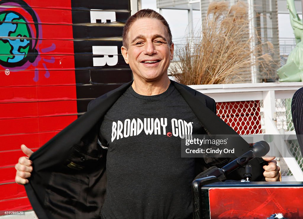 Tony Danza "Ride Of Fame" Induction Ceremony