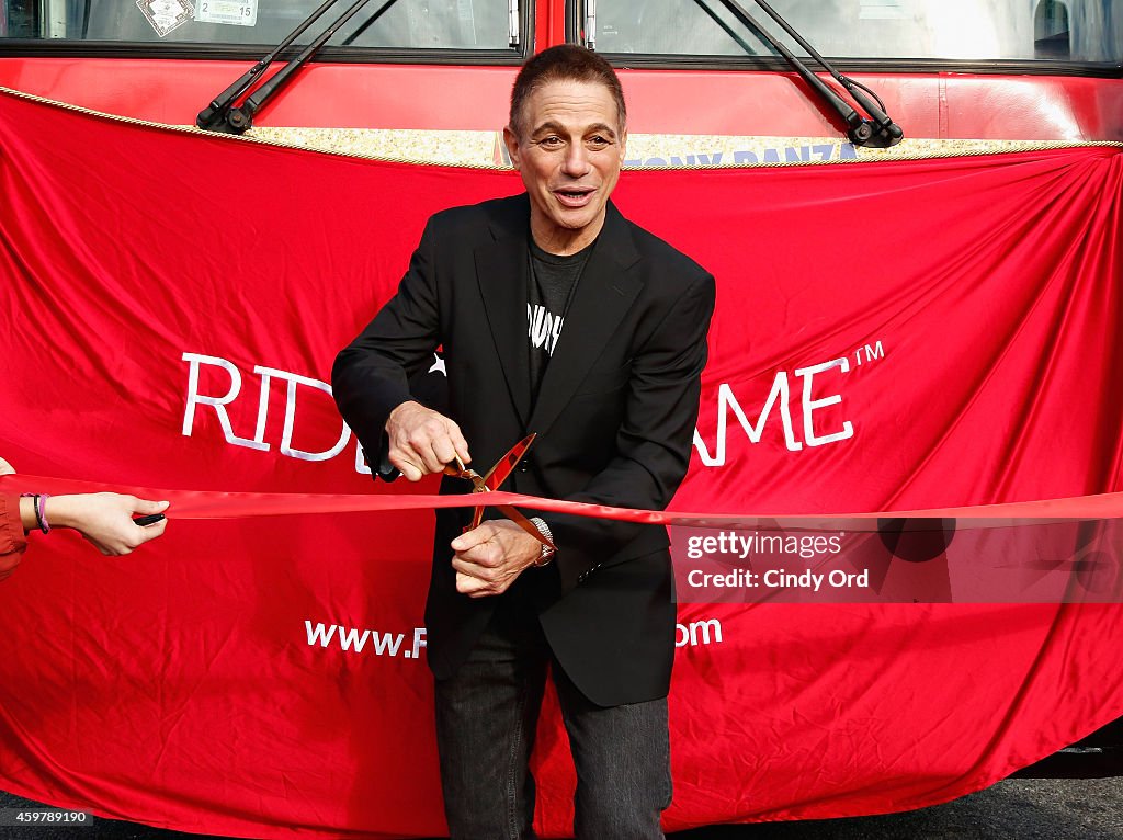 Tony Danza "Ride Of Fame" Induction Ceremony