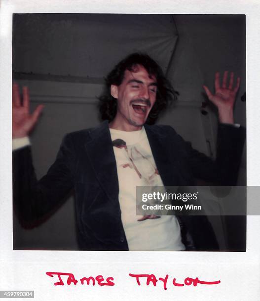 Singer, songwriter and guitarist James Taylor poses for portrait circa 1975 in Los Angeles, California. .