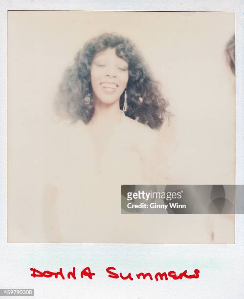 American singer, songrwriter and painter Donna Summer poses for portrait circa 1975 in Los Angeles, California. .