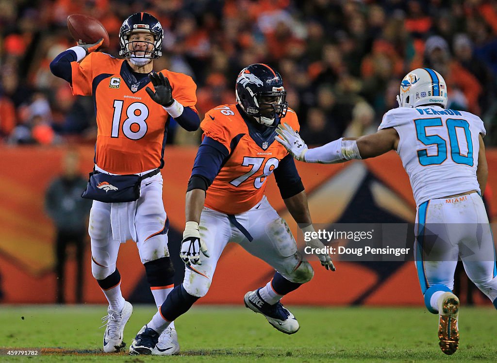 Miami Dolphins v Denver Broncos