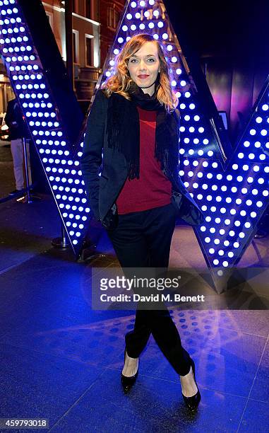 Victoria Pendleton attends the W London - Leicester Square & World AIDS Day Fundraising Party at Wyld on December 1, 2014 in London, England.